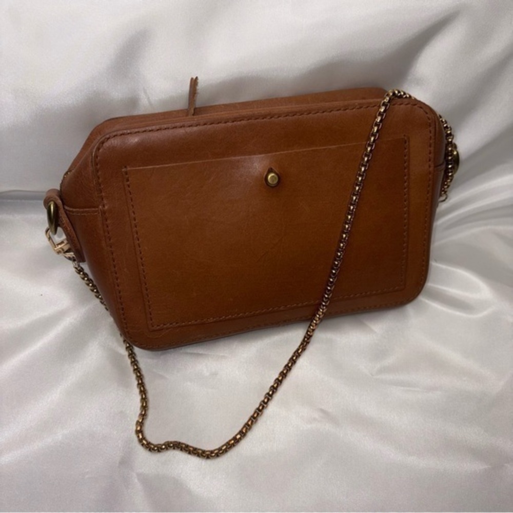 Elegant Brown Chain Strap Bag The Transport Camera Bag desert Camel